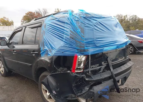 2011 Honda Pilot Ex-L from USA, damaged, VIN 5FNYF4H58BB095081
